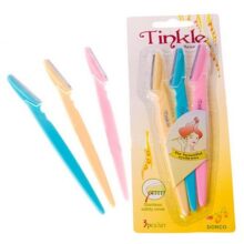 Pack of 3 Tinkle Eyebrow Razor – Face Hair Removal & Shaper