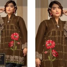 3PC LIMELIGHT Crystal Lawn Suit With Chiffon Dupatta 7518