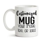 White Mug Customized Picture with your Design