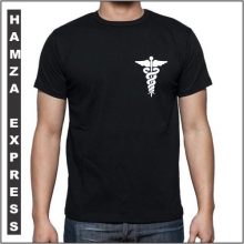 Black Cotton Tshirt New Design BY HAMZA EXPRESS