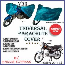 Universal Parachute Bike Cover For YBR 70 And 125 Waterproof BY HAMZA EXPRESS