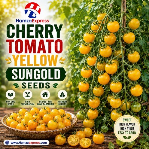 Cherry Tomato Yellow Sungold Seeds Vegetable Seeds