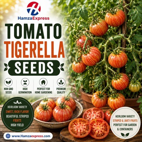 Tomato Tigerella Seeds heirloom Vegetable Seeds
