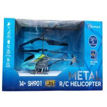 Metal RC Helicopter New Model Blue Colour SH901