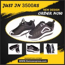 New Design Shoes For Men Best Quality Joggers Black Colour