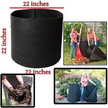 22 inches Non Woven Compost Bin-Foldable Garden Compost Bin