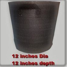 12/12 inches Grow Bags Pack Of 3 BY IZHAR