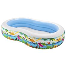 Swimming Pool For Kids INTEX 56490 Paradise Pool ( 103″ x 63″ x 18″ )