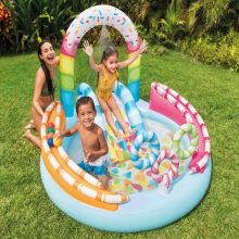 Swimming Pool For Kids INTEX 57144 Candy Fun Play Center Pool (5’7″X5’6″X4′)