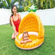 Swimming Pool For Kids INTEX 58414 Pineapple Baby Pool 40.16 x 40.16 x 37.01 inches