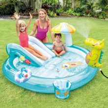 Swimming Pool For Kids INTEX 57165 Gator Play Cener ( 6’7″ L x 5’7″ W x 2’9″ H )