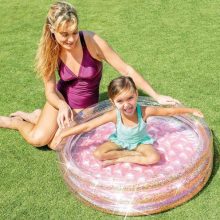Swimming Pool For Kids INTEX 57103 Glitter Mini Pool 34″ x 10″ (Soft Base)