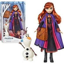 Disney Frozen Anna Fashion Doll with Long Red Hair