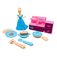 Fashion Girl Interactive Doll With Kitchen Accessories