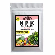 NPK 5.15.45 Fertilizer For Plants 100Grams Pack