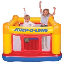 INTEX Jump-O-Lene Trampoline Playhouse ( 68.5″ X 68.5″ X 44″ )