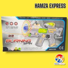 Burning Spin Super Electron Gun Spin Toy BY HAMZA EXPRESS