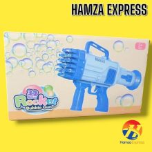 32 Holes Rocket Bubble Gun Toy For Kids BY HAMZA EXPRESS