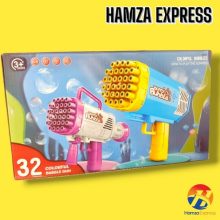 Bubble Gun 32 Holes Colourful Bonny Bubble Gun BY HAMZA EXPRESS