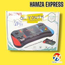 X7M Retro Handheld Game Console 3.5 Inch HD Screen Built-in 500 Games BY HAMZA EXPRESS