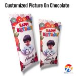 Customized Picture Birthday Chocolate Gift BY HAMZA EXPRESS