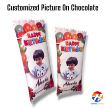 Customized Picture Birthday Chocolate Gift BY HAMZA EXPRESS