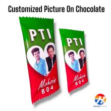 Customized Picture Chocolate Imran Khan BY HAMZA EXPRESS