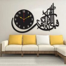 3D Wooden Wall Clock New Creative Design 3D Wall Art Home Decor