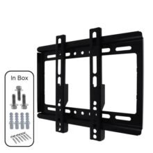 14 inch To 42 Heavy Duty Metal Universal Lcd Led TV Wall Bracket Mount Stand Non-Movable With Screw And Bolts Black