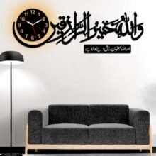 YTD Wooden Clock Wall Stylish Clocks For Living Room, Office, Shops