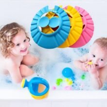 Baby Shower Cap Adjustable Hair Wash Hat for kids Infant Ear Protection Safe Children Kids Shampoo Bath Head Cover