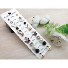 Pack Of 12 - Earrings Tops Fashion Women trendy stylish girls Earring