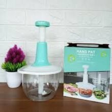 Easy Pull Speedy Food Chopper (1500ML) with 3 Curved Steel Blades, Manual Food Chopper to Chop, Blend, Mince, Blender, Blending of Onion, Garlic, Ginger, Herbs