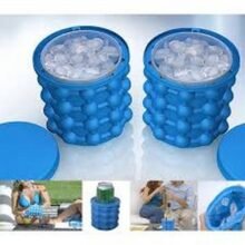 Magic Ice Cube Maker Genie Silicone Rubber Ice Tray Mold