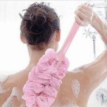 Bath Sponge with Handle – Shower Loofah Brush