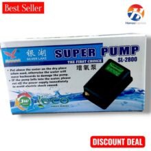 Super Pump SL-2800 Air Oxygen Pump for Fish Aquarium BY HAMZA EXPRESS