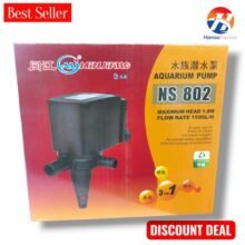 Fish Aquarium Pump Power Head NS 802 MAX HEAD 1.8M Flow Rate 1500l/h BY HAMZA EXPRESS