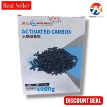 Activated Carbon For Fish Aquarium Tanks Purify Water Quality 1KG BY HAMZA EXPRESS