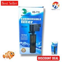 Fish Aquarium Submersible Electrical Filter RS 770 BY HAMZA EXPRESS