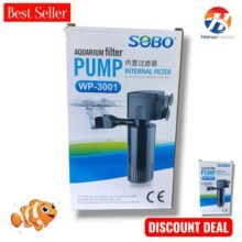 SOBO Fish Aquarium Internal Filter WP-3001 Power 20W & 1400L/H BY HAMZA EXPRESS