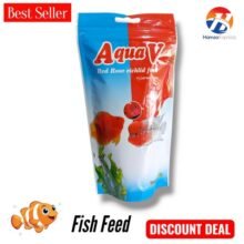Aqua V Red Rose Fish Food 100 Grams IMPORTED BY HAMZA EXPRESS