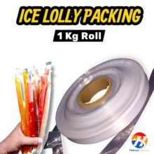 Ice Lolly Packing Roll Ice Pops Transparent 1Kg Best Quality BY HAMZA EXPRESS