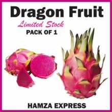 Dragon Fruit Pack Of 1 Fresh PC BY HAMZA EXPRESS