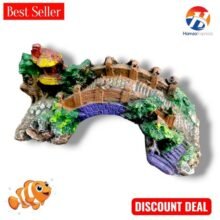 Fish Aquarium Decoration Small 6 Inches Bridge Model BY HAMZA EXPRESS