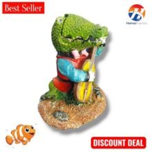 Standing Crocodile FIsh Aquarium Air Stone Pump Small Air Stone Fish Tank Oxygen Accessories BY HAMZA EXPRESS