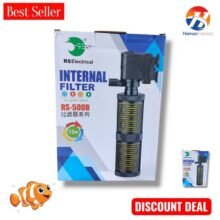 RS Electrical Fish Aquarium Internal Filter RS 500B BY HAMZA EXPRESS