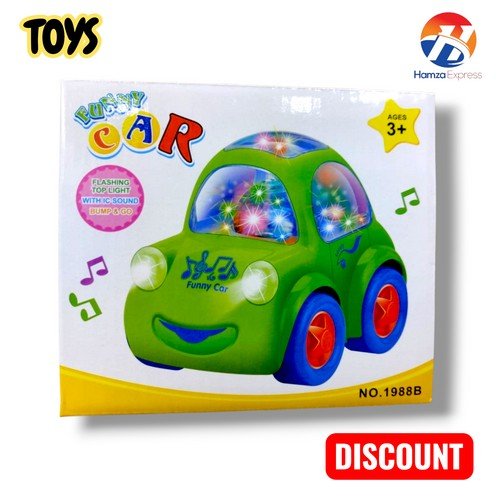 Funny Car Toy For Kids Light & Sound BY HAMZA EXPRESS