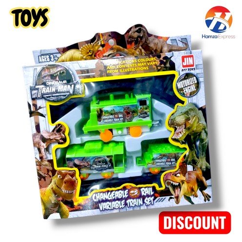 Jurasic Train Toy For Kids BY HAMZA EXPRESS