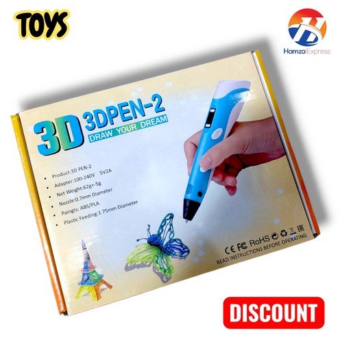 3D Pen For Kids Draw Your Dream Toy For Kids BY HAMZA EXPRESS