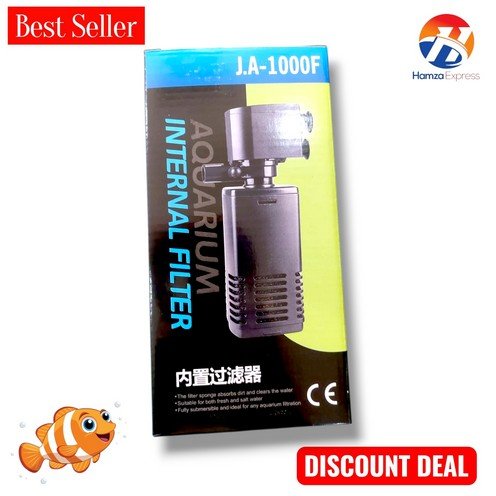 Fish Aquarium Internal Filter JA 1000F New Model BY HAMZA EXPRESS